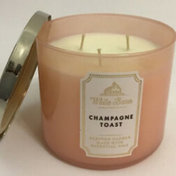 White Barn Champagne Toast 3-wick candle 14.05 oz - Picture 4 of 4